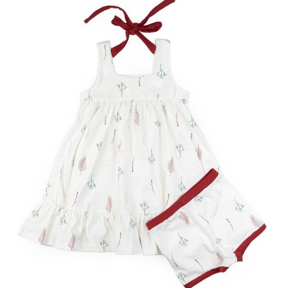 Well Dressed Wolf Love Omi Jo Aunt Heart Tunic Set Winter Berries NWT